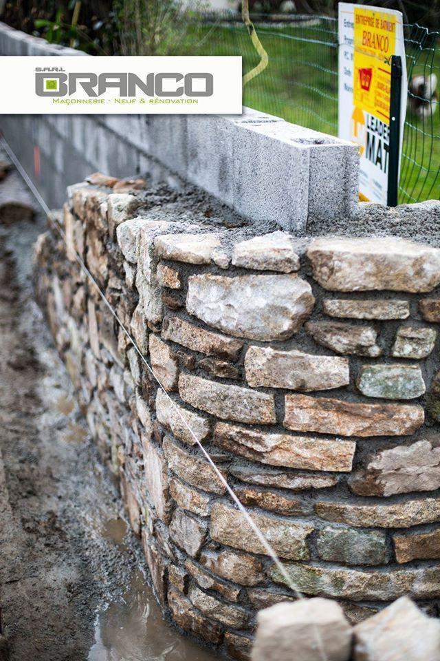 Construction de murets en pierre Brest