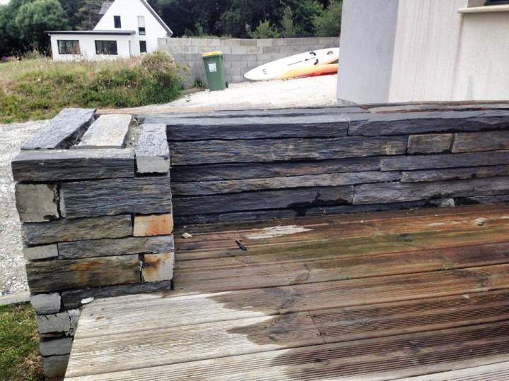 Muret de terrasse Brest